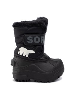 Śniegowce Sorel Toddler Snow Commander NV1960 Czarny ze sklepu eobuwie.pl w kategorii Buty zimowe dziecięce - zdjęcie 181248145