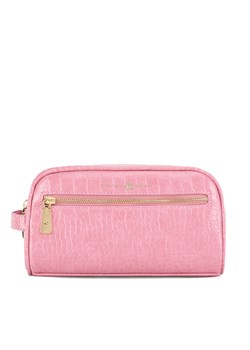 Kosmetyczka Beverly Hills Polo Club BHPC-W1-001-AW24 Różowy ze sklepu eobuwie.pl w kategorii Kosmetyczki - zdjęcie 181248196