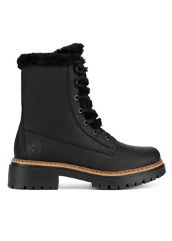 Botki Rieker 72625-00 Czarny ze sklepu eobuwie.pl w kategorii Workery damskie - zdjęcie 181248208