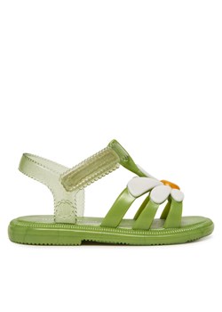 Sandały Melissa Mini Melissa Hip Bloomy Bb 35902 Zielony ze sklepu eobuwie.pl w kategorii Sandały dziecięce - zdjęcie 181248437