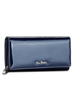 Duży Portfel Damski Pierre Cardin 05 LINE 106 Granatowy ze sklepu eobuwie.pl w kategorii Portfele damskie - zdjęcie 181248487