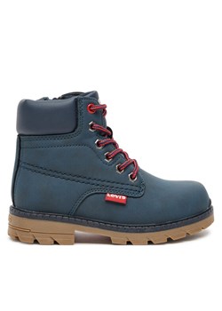 Trzewiki Levi's® VFOR0050S Granatowy ze sklepu eobuwie.pl w kategorii Buty zimowe dziecięce - zdjęcie 181248605