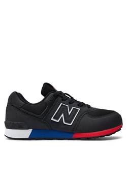 Sneakersy New Balance GC574MSB Czarny ze sklepu eobuwie.pl w kategorii Buty sportowe damskie - zdjęcie 181248626