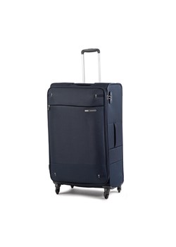 Walizka duża Samsonite Base Boost 79202-1598-1CNU Granatowy ze sklepu eobuwie.pl w kategorii Walizki - zdjęcie 181248676