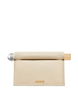 Torebka JACQUEMUS La Pochette Rond 24E233BA356-3171 Écru - id: 0000305281999 - marki Jacquemus - 181248735 Torebka JACQUEMUS La Pochette Rond 24E233BA356-3171 Écru ze sklepu eobuwie.pl w kategorii Kopertówki - zdjęcie 181248735