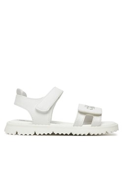 Sandały Calvin Klein Jeans V1A2-82039-1013X S Biały ze sklepu eobuwie.pl w kategorii Sandały dziecięce - zdjęcie 181248776