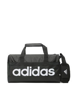 Torba adidas Essentials Linear Duffel Bag Extra Small HT4744 Czarny ze sklepu eobuwie.pl w kategorii Torby sportowe - zdjęcie 181248797