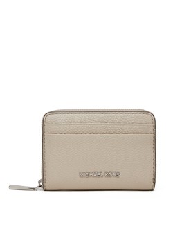Mały Portfel Damski MICHAEL Michael Kors 32T4SJ6Z5L Beżowy ze sklepu eobuwie.pl w kategorii Portfele damskie - zdjęcie 181249157