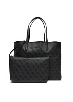Torebka Guess Eliette Logo HWSG93 18290 Czarny ze sklepu eobuwie.pl w kategorii Torby Shopper bag - zdjęcie 181249175