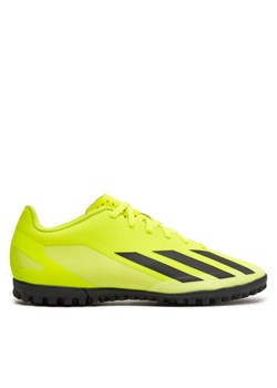 Buty do piłki nożnej adidas X Crazyfast Club Turf Boots IF0723 Żółty ze sklepu eobuwie.pl w kategorii Buty sportowe męskie - zdjęcie 181249238