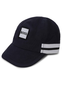 Czapka z daszkiem Boss J91138 Granatowy ze sklepu eobuwie.pl w kategorii Czapki dziecięce - zdjęcie 181249447