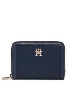 Duży Portfel Damski Tommy Hilfiger Th Essential S Med Za AW0AW15754 Granatowy ze sklepu eobuwie.pl w kategorii Portfele damskie - zdjęcie 181249517