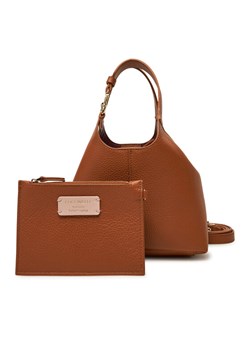 Torebka Coccinelle E1 SHA 58 01 01 Brązowy ze sklepu eobuwie.pl w kategorii Torby Shopper bag - zdjęcie 181249688