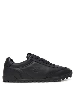 Sneakersy Calvin Klein Jeans Low Profile Runner YW0YW01751 Czarny ze sklepu eobuwie.pl w kategorii Buty sportowe damskie - zdjęcie 181249815