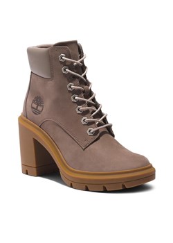 Botki Timberland Allington Heights 6In TB0A5Y6Z9291 Beżowy ze sklepu eobuwie.pl w kategorii Botki - zdjęcie 181249926