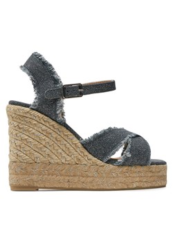 Espadryle Castañer Bromelia/8Ed/032 022360 Szary ze sklepu eobuwie.pl w kategorii Sandały damskie - zdjęcie 181249958