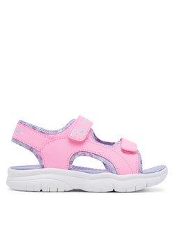 Sandały Skechers Flex Splash-Heart Galore 303049L/HPLV Różowy ze sklepu eobuwie.pl w kategorii Sandały dziecięce - zdjęcie 181249997