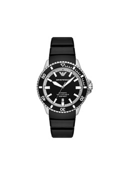 Zegarek Emporio Armani Sea Explorer AR60078 Czarny ze sklepu eobuwie.pl w kategorii Zegarki - zdjęcie 181250069