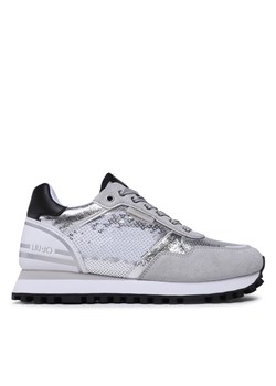 Sneakersy Liu Jo Wonder 24 BA3089 PX343 Srebrny ze sklepu eobuwie.pl w kategorii Buty sportowe damskie - zdjęcie 181250077