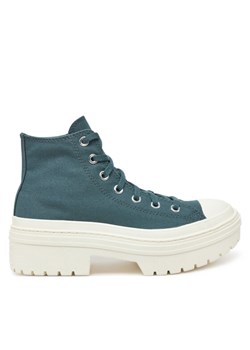 Trampki Converse Chuck Taylor All Star Lugged Heel Platform A10619C Niebieski ze sklepu eobuwie.pl w kategorii Trampki damskie - zdjęcie 181250088