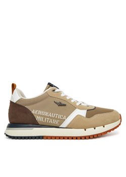 Sneakersy Aeronautica Militare 251SC283CT3544 Beżowy - id: 0000305408730 - marki Aeronautica Militare - 181250185 Sneakersy Aeronautica Militare 251SC283CT3544 Beżowy ze sklepu eobuwie.pl w kategorii Buty sportowe męskie - zdjęcie 181250185