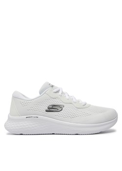 Sneakersy Skechers Perfect Time 149991/WBK Biały ze sklepu eobuwie.pl w kategorii Buty sportowe damskie - zdjęcie 181250197