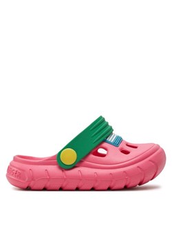 Sandały Tommy Hilfiger Comfy Sandal T3A2-33291-0083 M Różowy ze sklepu eobuwie.pl w kategorii Klapki dziecięce - zdjęcie 181250277