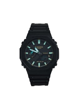 Zegarek G-Shock GA-2100RC-1AER Czarny ze sklepu eobuwie.pl w kategorii Zegarki - zdjęcie 181250306