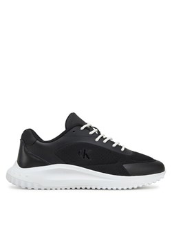 Sneakersy Calvin Klein Jeans Eva Runner Low Mesh Mix YM0YM01185 Czarny ze sklepu eobuwie.pl w kategorii Buty sportowe męskie - zdjęcie 181250416
