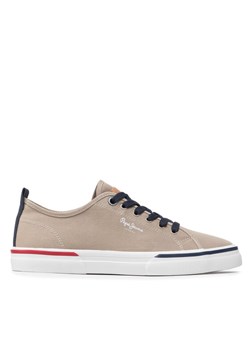 Tenisówki Pepe Jeans Kenton Smart 22 PMS30811 Beżowy ze sklepu eobuwie.pl w kategorii Trampki męskie - zdjęcie 181250555