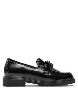 Loafersy Gabor 52.554.98 Czarny ze sklepu eobuwie.pl w kategorii Lordsy damskie - zdjęcie 181250576