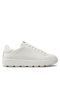 Sneakersy Geox D Spherica Ecub-1 D45WEB 00085 C1000 Biały ze sklepu eobuwie.pl w kategorii Buty sportowe damskie - zdjęcie 181250618