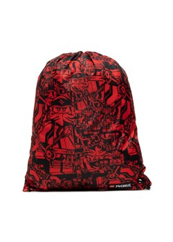 Worek LEGO Drawstring Bag 10034-2202 Czerwony ze sklepu eobuwie.pl w kategorii Plecaki dla dzieci - zdjęcie 181250668