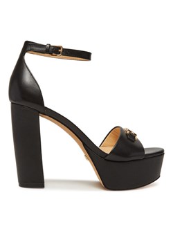Sandały Guess FLJSET LEA03 Czarny ze sklepu eobuwie.pl w kategorii Sandały damskie - zdjęcie 181250709