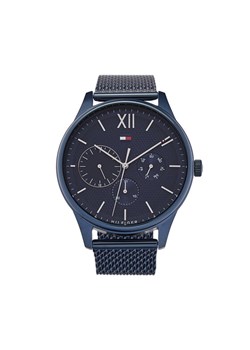 Zegarek Tommy Hilfiger Damon 1791421 Granatowy ze sklepu eobuwie.pl w kategorii Zegarki - zdjęcie 181250739