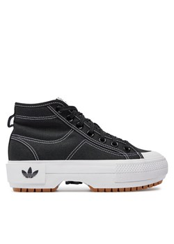 Sneakersy adidas Nizza Trek W GZ8857 Czarny ze sklepu eobuwie.pl w kategorii Buty sportowe damskie - zdjęcie 181250766