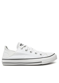 Trampki Converse Chuck Taylor All Star Crush Heel Ox A03076C Biały ze sklepu eobuwie.pl w kategorii Trampki damskie - zdjęcie 181250875