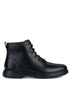 Trapery Geox U Ottavio U36DCA 00085 C9999 Czarny ze sklepu eobuwie.pl w kategorii Buty zimowe męskie - zdjęcie 181251156