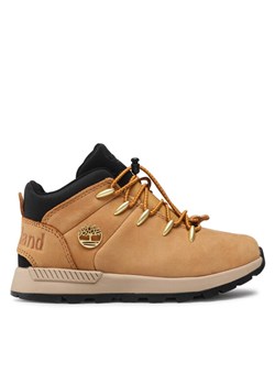 Trzewiki Timberland Sprint Trekker Mid TB0A2F392311 Brązowy ze sklepu eobuwie.pl w kategorii Buty zimowe dziecięce - zdjęcie 181251275