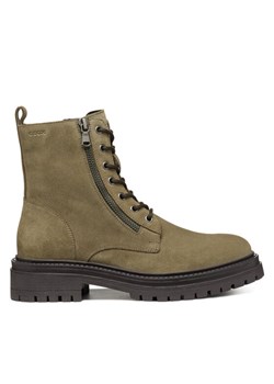 Botki Geox D Iridea D16HRF 00022 C3704 Khaki ze sklepu eobuwie.pl w kategorii Botki - zdjęcie 181251355