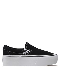 Tenisówki Vans Classic Slip-On VN0A7Q5RBMX1 Czarny ze sklepu eobuwie.pl w kategorii Trampki damskie - zdjęcie 181251375