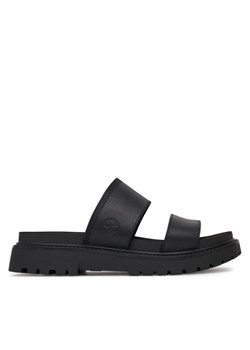 Klapki Timberland Clairemont Way TB0A63NGW021 Czarny ze sklepu eobuwie.pl w kategorii Klapki damskie - zdjęcie 181251377