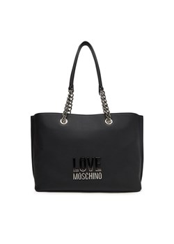 Torebka LOVE MOSCHINO JC4257PP0MKD000B Czarny ze sklepu eobuwie.pl w kategorii Torby Shopper bag - zdjęcie 181251837