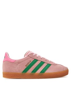 Sneakersy adidas Gazelle J JP7128 Różowy ze sklepu eobuwie.pl w kategorii Buty sportowe dziecięce - zdjęcie 181251996