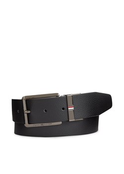 Pasek Męski Tommy Hilfiger AM0AM11618 Czarny ze sklepu eobuwie.pl w kategorii Paski męskie - zdjęcie 181252046