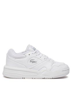Sneakersy Lacoste 7-48SUJ0004 Biały ze sklepu eobuwie.pl w kategorii Buty sportowe dziecięce - zdjęcie 181252089