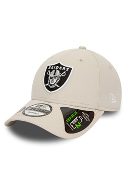 Czapka z daszkiem New Era Repreve 940 Raiders 60435235 Écru ze sklepu eobuwie.pl w kategorii Czapki z daszkiem męskie - zdjęcie 181252115