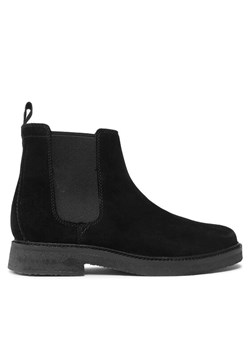 Sztyblety Clarks Clarkdale Easy 261735337 Czarny ze sklepu eobuwie.pl w kategorii Buty zimowe męskie - zdjęcie 181252216