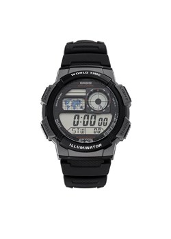 Zegarek Casio AE-1000W-1BVEF Czarny ze sklepu eobuwie.pl w kategorii Zegarki - zdjęcie 181252316