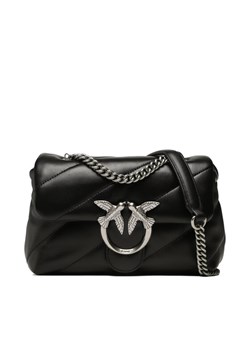 Torebka Pinko Love Mini Puff Cl PE 23 PLTT 100039 A0F2 Czarny ze sklepu eobuwie.pl w kategorii Kopertówki - zdjęcie 181252359